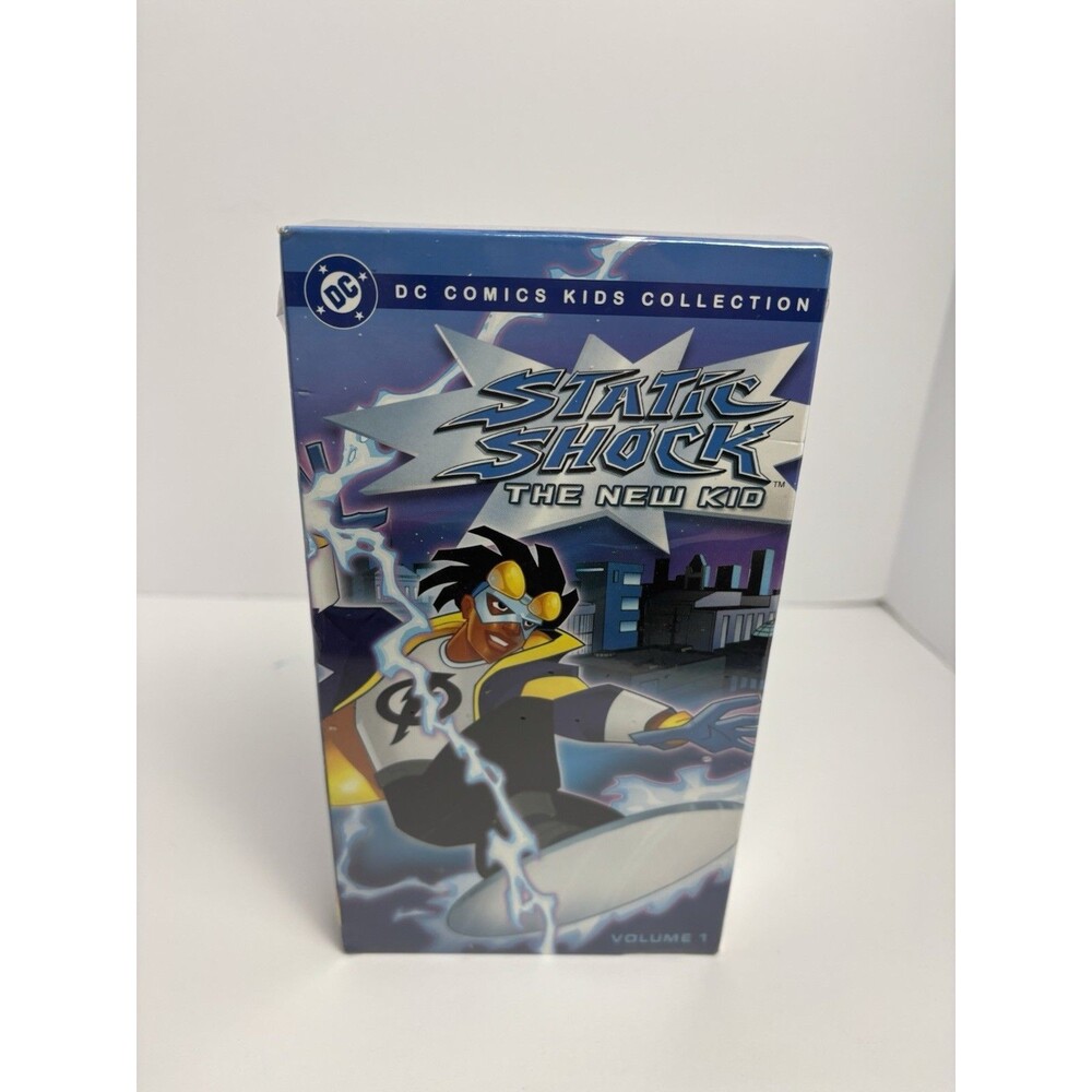 Static Shock: The New Kid VHS Tape 2004  DC Comics Kids Volume 1 Rare Sealed